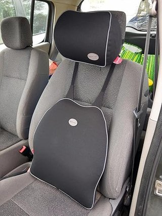 Cojín Lumbar y Almohada Coche Travel Ease