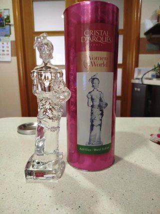 2 Figuras Cristal Cristal d'Arques Women of the Wo