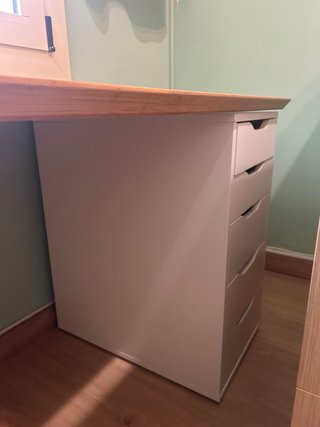 Escritorio IKEA Madera Bambú