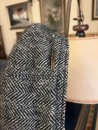 Gorro Stetson Tejido Espiga Negro/Gris