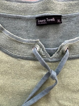 Laura Torelli Camiseta Verde Talla XL