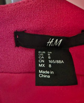Abito H&M Fucsia Taglia 42
