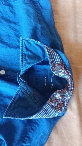 Camisa Massimo Dutti azul Talla M