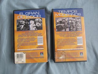 Lote VHS: Hermanos Marx, Charlot, Marilyn