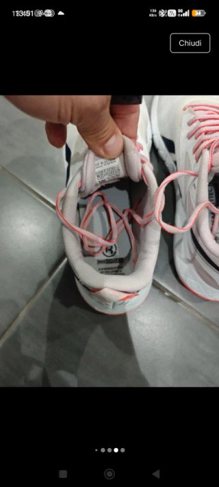 Reebok Nano Flex Scarpe Donna Rosa Bianco