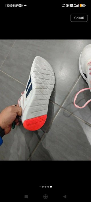 Reebok Nano Flex Scarpe Donna Rosa Bianco