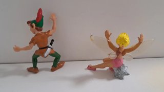 Peter Pan y Campanilla Figuras Comics Spain años80