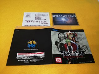 GAROU MARK OF THE WOLVES for Neogeo AES SNK REG CA