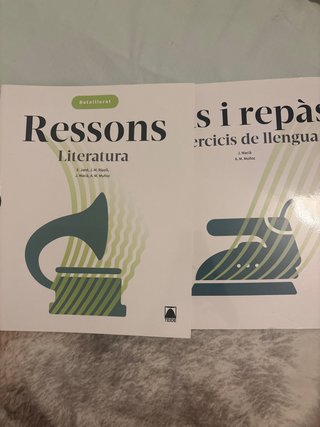 Ressons. Literatura 1 BATX