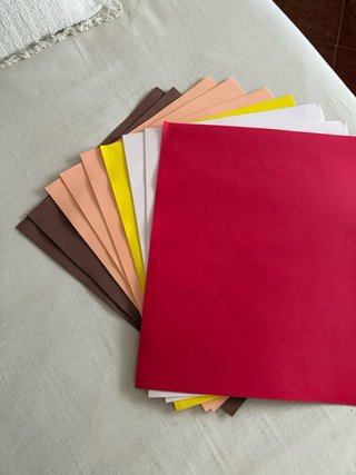 9 Planchas grandes Goma Eva 43x60cm