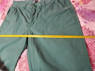 Pantalones cortos hombre verdes