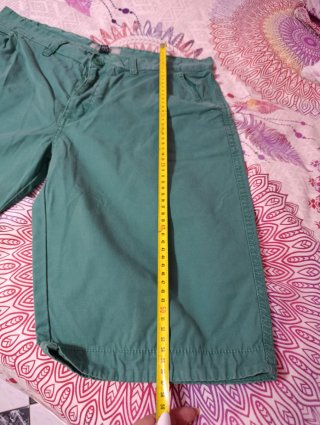 Pantalones cortos hombre verdes
