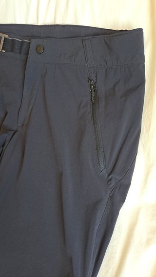 Pantalón Trekking Quechua Negro Talla 38