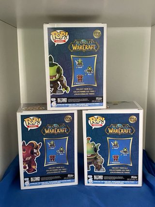 Or61 Funko Pop! World of Warcraft 3 Figuras