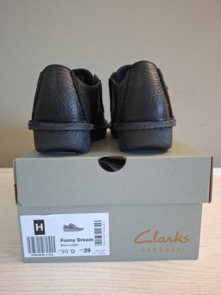 Clarks Funny Dream Talla 39 (38EU) Negro