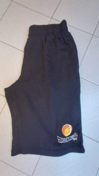 Pantalones cortos negros Dragon Ball