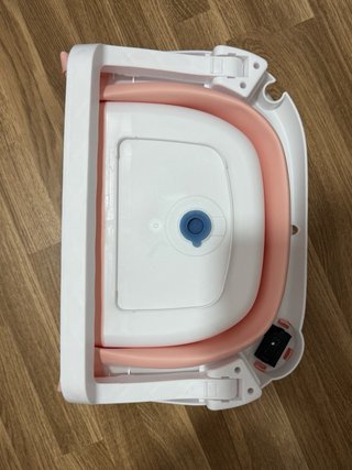 Bañera Plegable Bebé con Termómetro