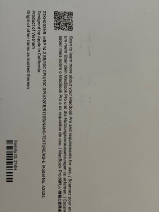 MacBook Pro M5 512GB 32GB RAM