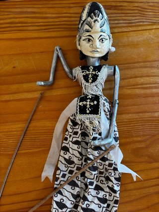Marioneta tradicional Wayang Golek