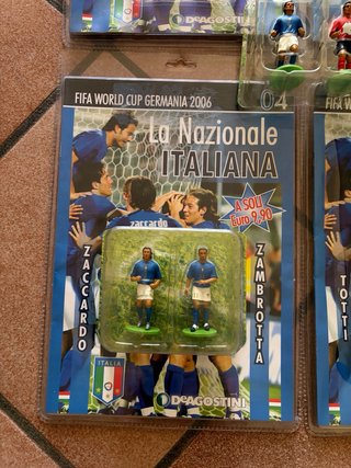 Action Figures Fifa World Cup Italia Mondiali 2006
