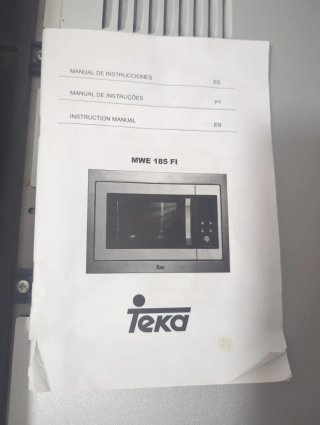 Microondas Teka Inox Integrable