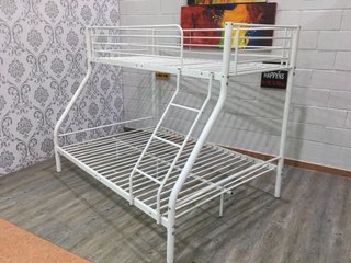 Litera Blanca Metálica