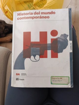 Historia del mundo contemporáneo, Hi Bachillerato