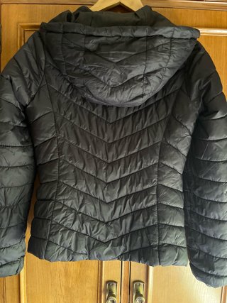 Chubasquero Stradivarius Negro Mujer Talla XS