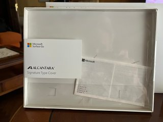 Microsoft Surface Go 2 Gris con teclado Alcantara