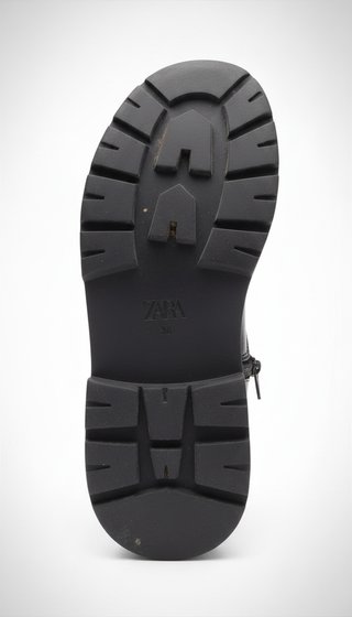Botines charol ZARA negros