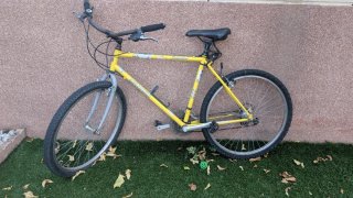 Bicicleta Decathlon Chimango 300 Amarilla