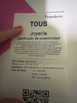 Pendientes Tous Plata
