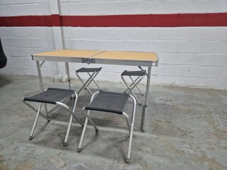 Silla de camping plegable