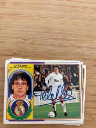 Cromos jugadores Real Madrid 96/97