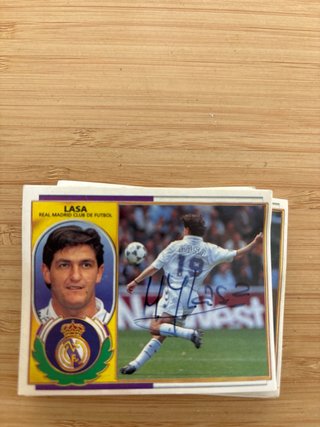 Cromos jugadores Real Madrid 96/97