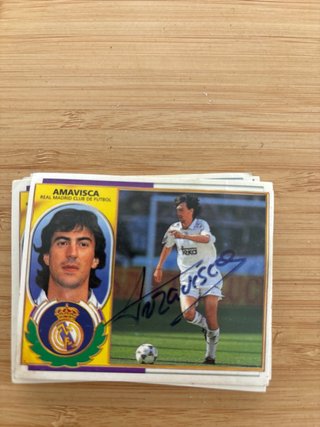 Cromos jugadores Real Madrid 96/97