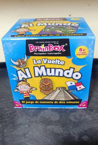 BrainBox La Vuelta Al Mundo Juego de Mesa