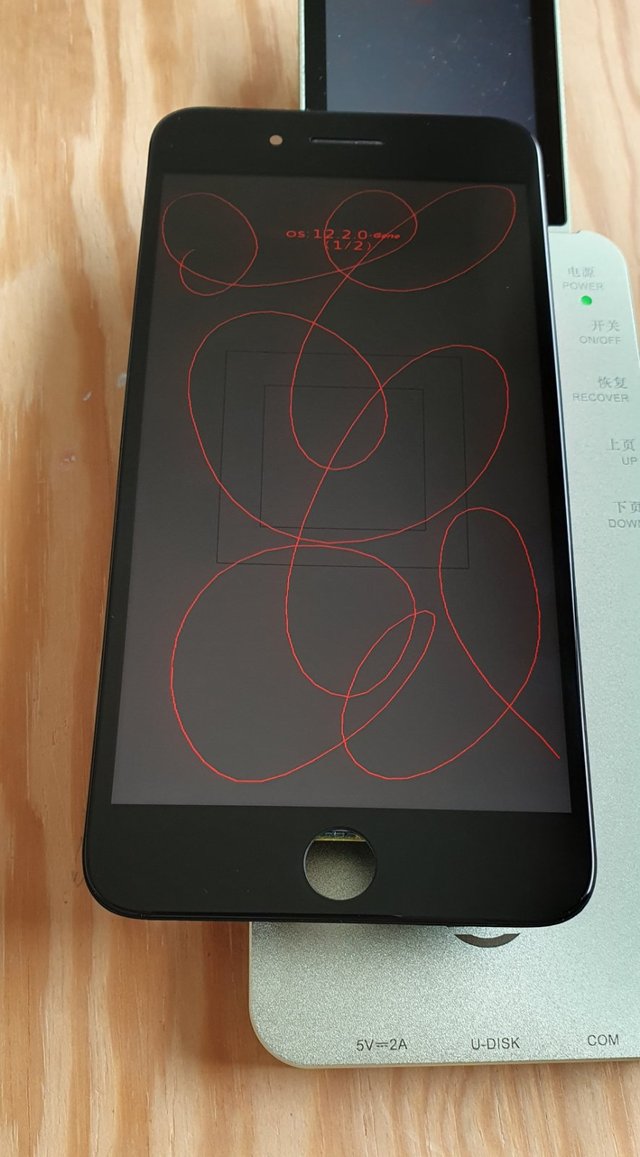 Pantalla 8 plus original iphone