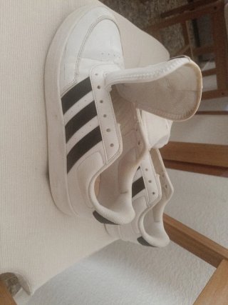 Adidas Blancas Talla 40.5 Casi Nuevas