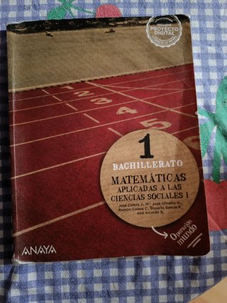 Matemáticas aplicadas a las Ciencias Sociales I