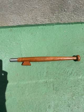 Asta de bandera náutica de madera