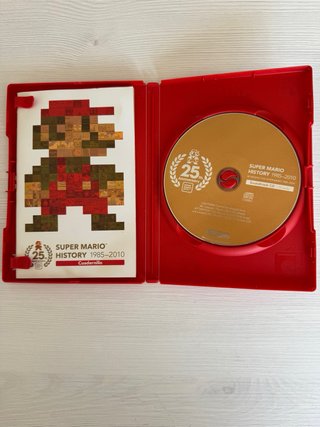 Super Mario History 1985-2010 Soundtrack CD + Libr