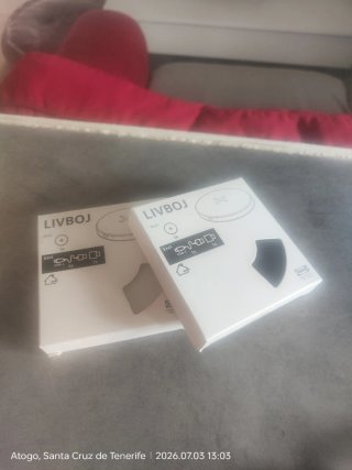 Base de carga inalámbrica IKEA LIVBOJ