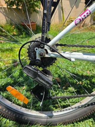 Bicicleta Rockrider 50 Talla S 26 con cesta