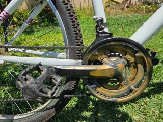 Bicicleta Rockrider 50 Talla S 26 con cesta