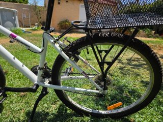 Bicicleta Rockrider 50 Talla S 26 con cesta