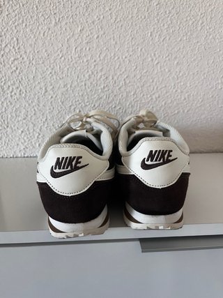 Zapatillas Nike Cortez Mujer Marrón/Blanco