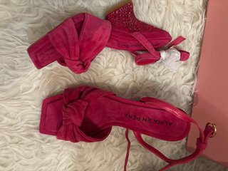 Sandalias Alma en Pena Tacon Rosa