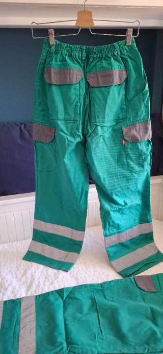 2 Pantalones Velilla Trabajo Reflectantes