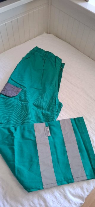 2 Pantalones Velilla Trabajo Reflectantes